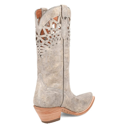 Dan Post Women's Miley Snip Toe Leather Boots - Gray DP7017