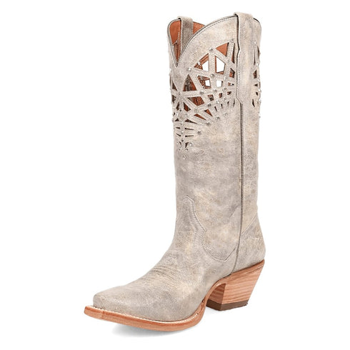 Dan Post Women's Miley Snip Toe Leather Boots - Gray DP7017