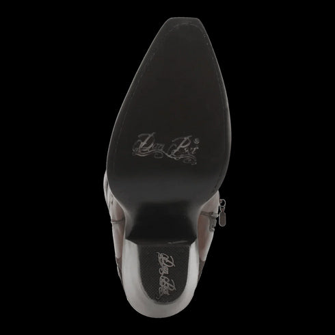 Dan Post Women's Seductress Snip Toe Leather Tall Boots - Chestnut