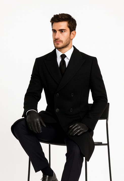 Daniel Craig Spectre James Bond Double Breasted Wool Coat