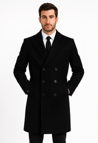 Daniel Craig Spectre James Bond Double Breasted Wool Coat