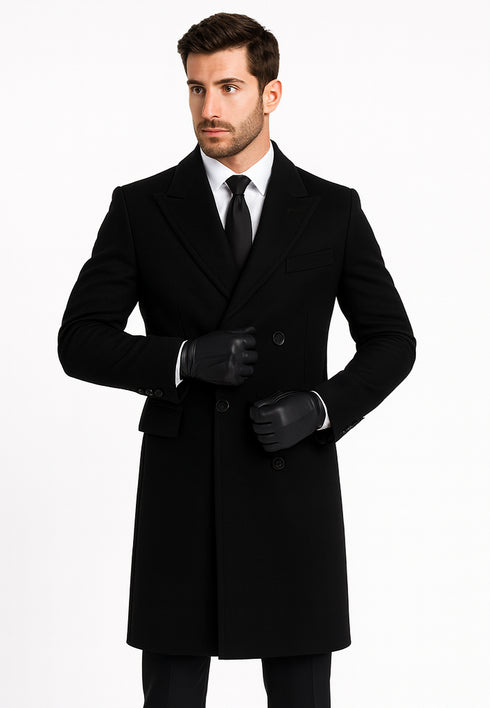 Daniel Craig Spectre James Bond Double Breasted Wool Coat