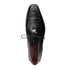 Marco Di Milano Merida Black Genuine Caiman and Lizard Derby Shoes - view 5