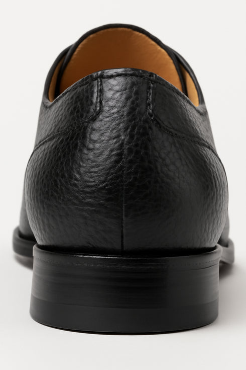 Fratello Split-Toe Deer Black Men’s Lace up Shoes By Mezlan Made In Spain Brand