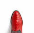 Marco Di Milano Denver Red Ostrich Leg Round Toe Cowboy Boots
