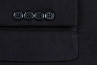 Black 2 Piece Tuxedo Shawl Lapel Slim Fit