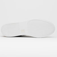 Zelli Diaz Rubberized Calfskin Sneaker in Navy with Matte Finish