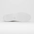 Zelli Diaz Minimalist Rubberized Calfskin Sneaker in Matte White