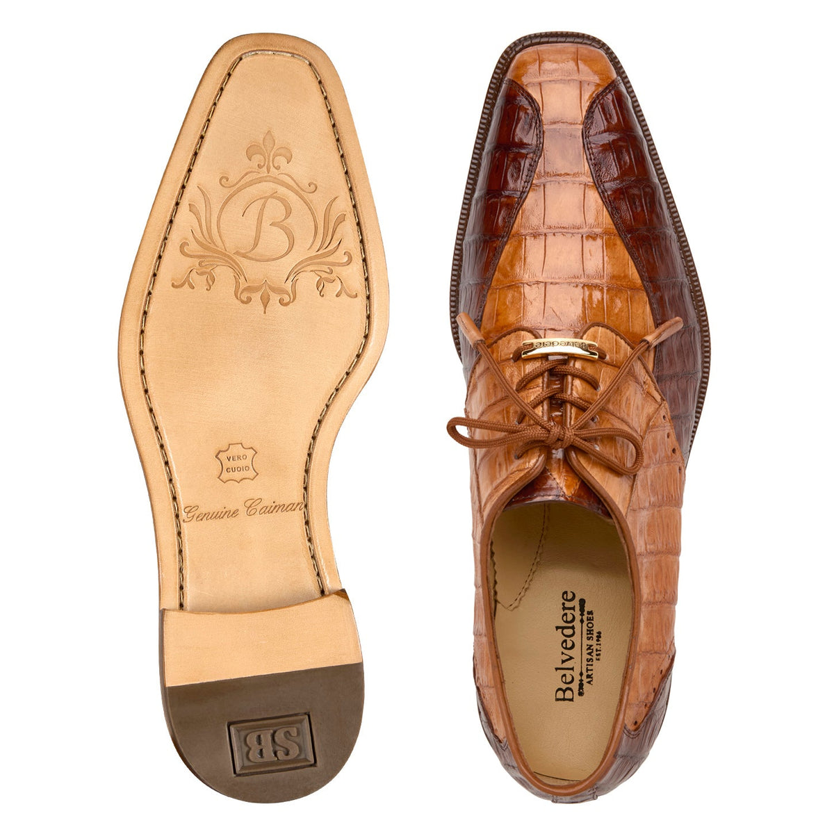 Belvedere Domenico Saddle Antique Walnut Leather Dress Shoe – OvercoatUSA