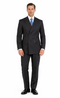 Double-Breast Suit, Black, Navy or Gray Colors by Giorgio Fiorelli
