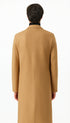 Double Breasted Camel Hair Topcoat - Wool Cashmere overcoat
