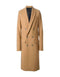 Double Breasted Camel Hair Topcoat - Wool Cashmere overcoat