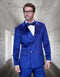 Statement Men's 3 Piece Wool Tuxedo - Deep Shawl Lapel