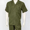 Dreams Mens Olive Short Sleeve Walking Suit Daytona 256-04