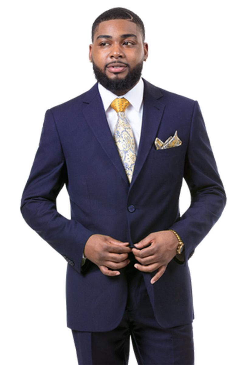 EJ Samuel Blue Suit M2792 main image 1