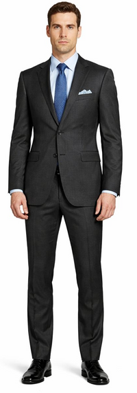 ENZO 150’s Super Wool 2-Button Suits in 6 Solid Colors