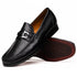 Marco Di Milano Enzo Black Lizard Bit Loafers