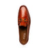 Marco Di Milano Enzo Cognac Lizard Bit Loafers