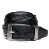 Marco Di Milano Domenico Belt: Luxury Black Leather Dress Shoe