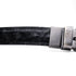 Marco Di Milano Domenico Belt: Luxury Black Leather Dress Shoe