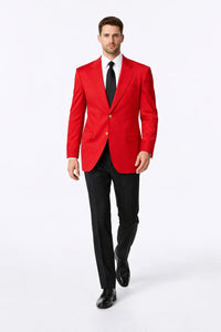 Executive Apparel Ultralux Men's Red Blazer Jacket