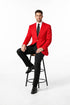 Executive Apparel Ultralux Men's Red Blazer Jacket