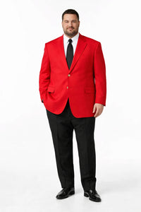 Executive Apparel Ultralux Men's Red Blazer Jacket