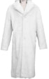 Mens Faux Fur Trench Coat - White Brown Black Faux Fur Jacket