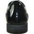 Bravo Mens 1920's Gangster Wingtip Dress Shoe in Black and White
