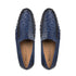 Mezlan Ostrich Leather Moccasin Slip-On Loafers