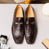 Marco Di Milano Fabro-Tin Brown Leather Dress Shoe