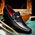 Marco_Di_Milano Fabro-Liz Black Leather Luxury Shoe