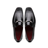 Marco_Di_Milano Fabro-Liz Black Leather Luxury Shoe