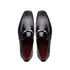Marco Di Milano Fabro Black Lizard Bit Loafers