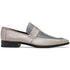 Marco_Di_Milano Fangio Gray Leather Loafers