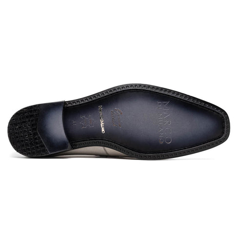 Marco Di Milano Fangio Gray Ostrich Penny Loafer