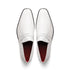 Marco Di Milano Fangio White Ostrich Penny Loafer