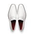 Marco_Di_Milano Fangio White Leather Luxury Shoe