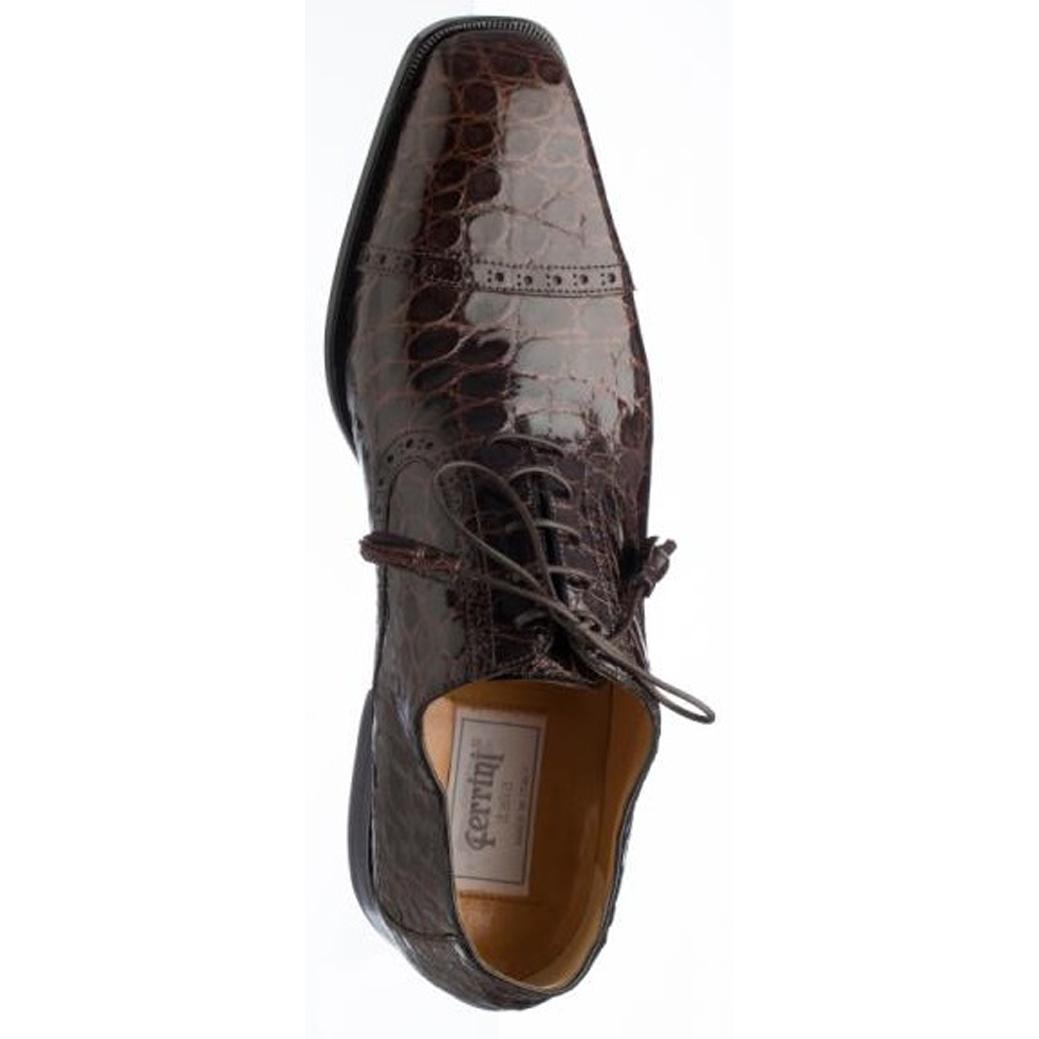 J Toe Cowboy Boots - J Toe Western Boots - Ferrini Alligator Shoes - Ferrini Alligator Dress Shoes - Ferrini Dress Shoe On Sale Ferrini USA main image 1