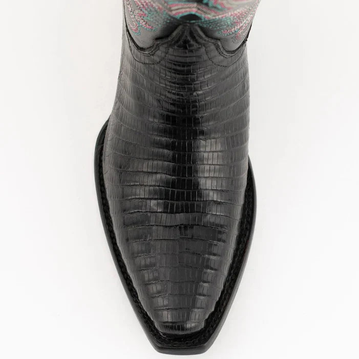 Snip Toe Lizard Boots