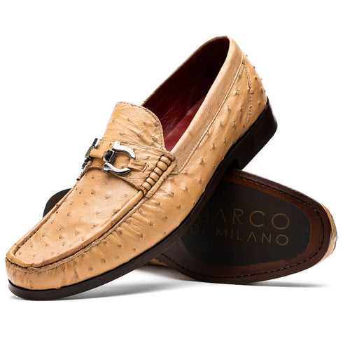 Marco Di Milano Ferrioni Ostrich Orix Bit Loafer