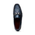 Marco Di Milano Ferrioni Ostrich Navy Bit Loafer