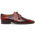 Marco Di Milano Fitipaldi: Rustic Cognac Leather Shoe