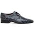 Marco Di Milano Fitipaldi Alligator Derby Grey