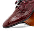 Marco Di Milano Fitipaldi Wine Alligator Derby Shoe