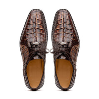 Marco Di Milano Caribe Rustic Orix Brown Leather Loafer