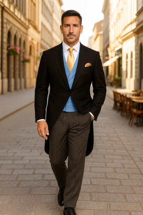 Cutaway Coat - Cutaway Jacket - Black Cutaway Blazer