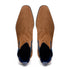 Zelli Gianna Suede Chelsea Boots in Cognac with Flexible Navy Goring