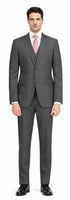 Giorgio Fiorelli Charcoal, Gray, and Light Gray Two-Button Suit