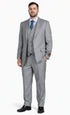 Giorgio Fiorelli Grey Two-Button Suit + Vest